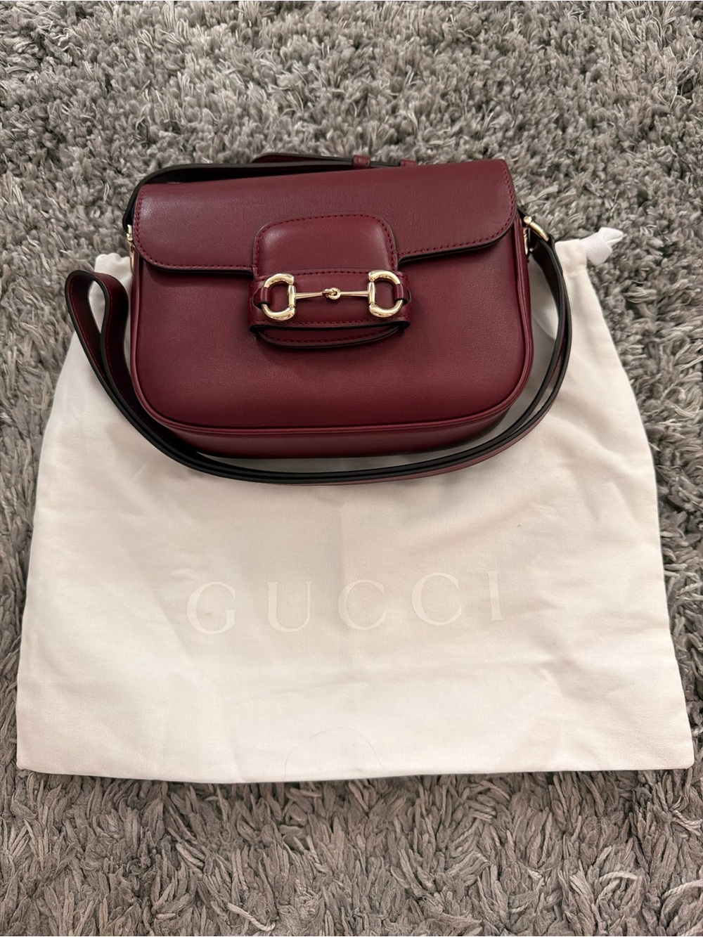Gucci Horsebit 1955 Soft small shoulder bag